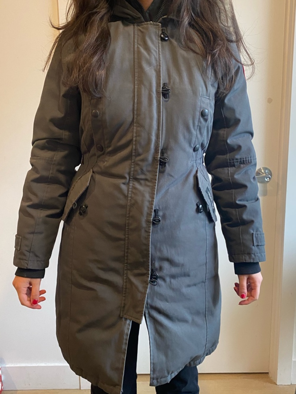 Canada Goose Women's Long Parka Jacket Black